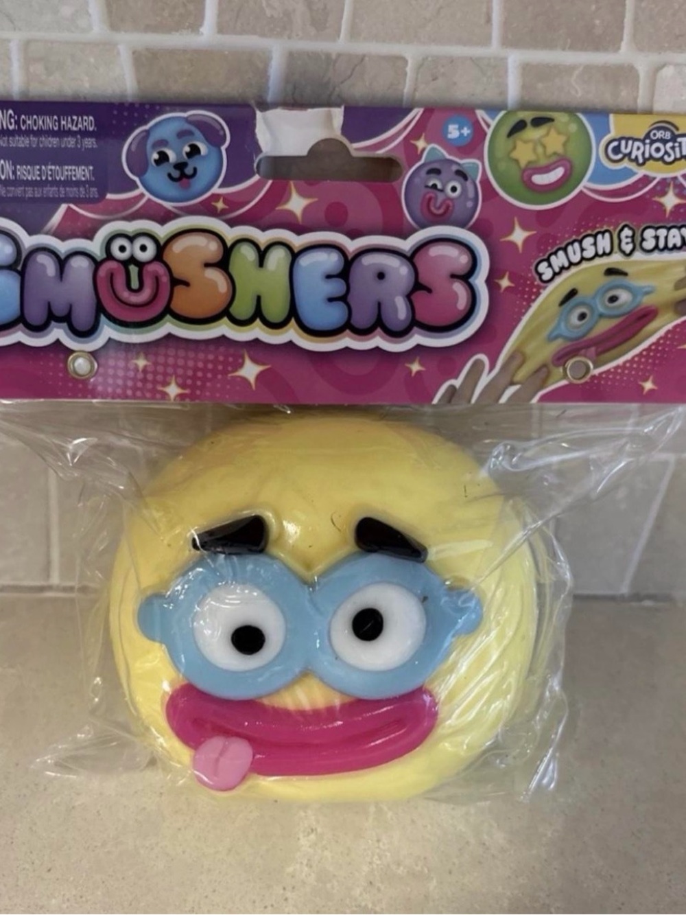 Authentic ORB Curiosities Smushers Squeeze Toy Face Swap Sensory VIRAL SQUISHY